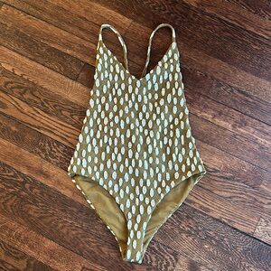 Rachel Comey Emma One Piece in Dot Jacquard